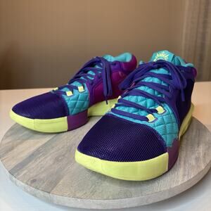 Nike LeBron James Witness Field Purple Violet Blue Basketball Sneakers US Sz 12